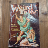 Weird Tales - August 1934 - Second Conan Cover - Robert Howard