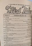 Weird Tales - July 1933 - Robert E. Howard Conan Cover - H.P. Lovecraft