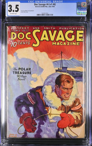 Doc Savage #4 (v1 #4) - June 1933 - CGC 3.5 VG- - Off-White pages