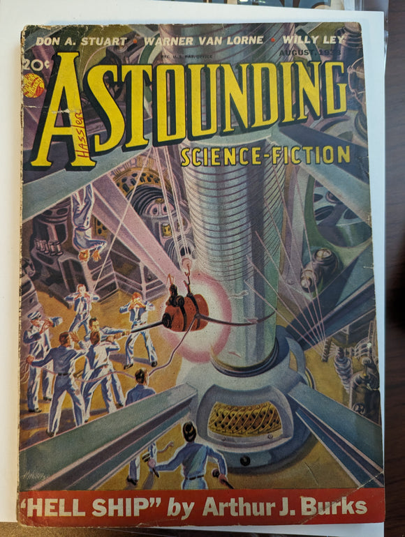 Astounding Science Astounding Science Fiction - August 1938 - Inspiration for The Thing