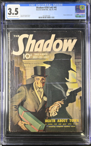 公式の店舗 Shadow Town About Death - 1942 15, July - #4) (v42 #250 アニメ