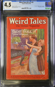 Weird Tales #52 (v11 #2) - February 1928 - CGC 4.5 VG+ Off-White pages - Call of Cthulhu by H.P. Lovecraft