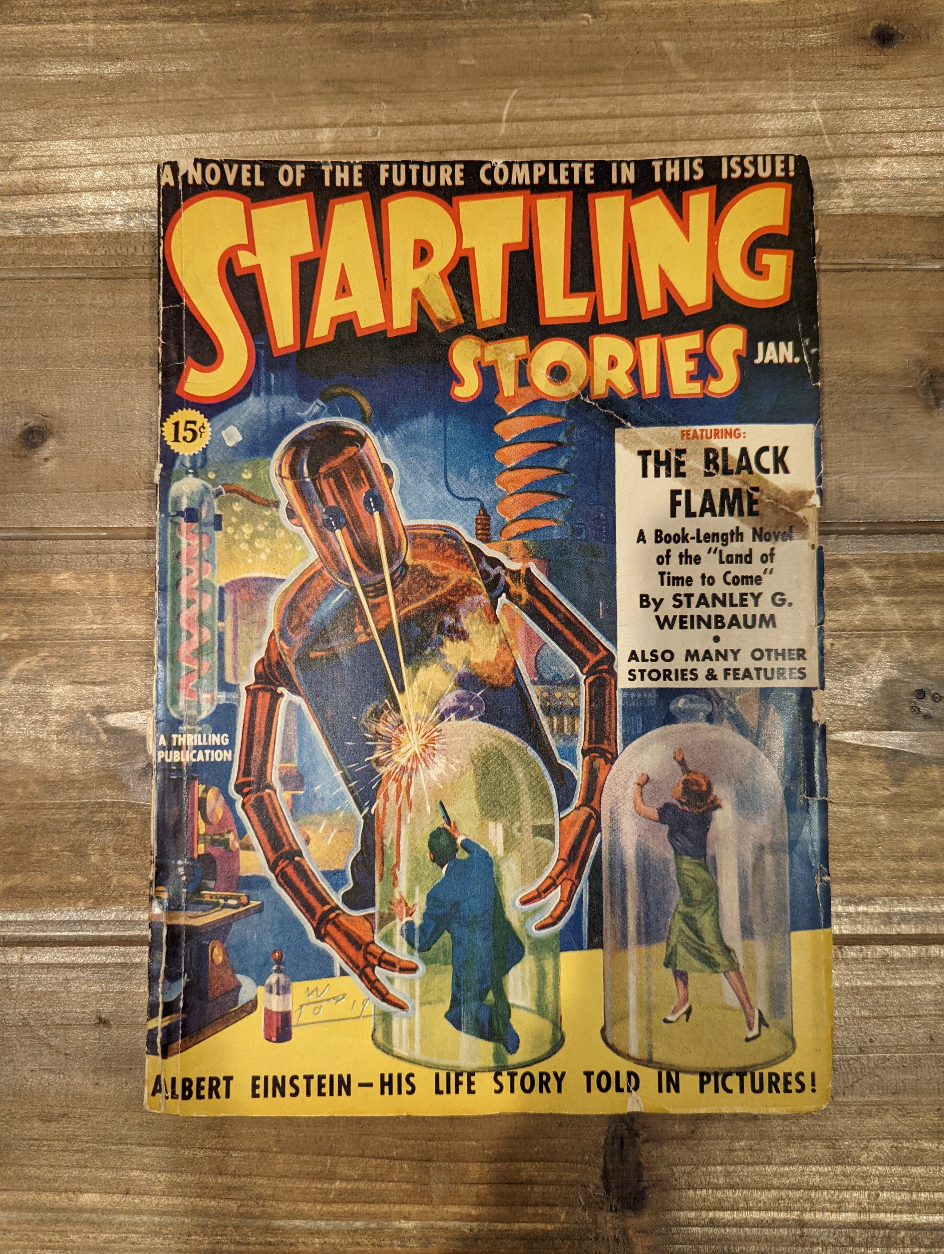 珍品　パルプ雑誌 Startling Stories July 1952 珍品 パルプ雑誌 Startling Stories July 1952 - メルカリ